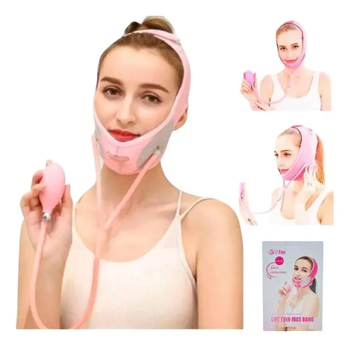 Faja Reductora Facial para Papada y Mentón | Moldea y Define tu Rostro